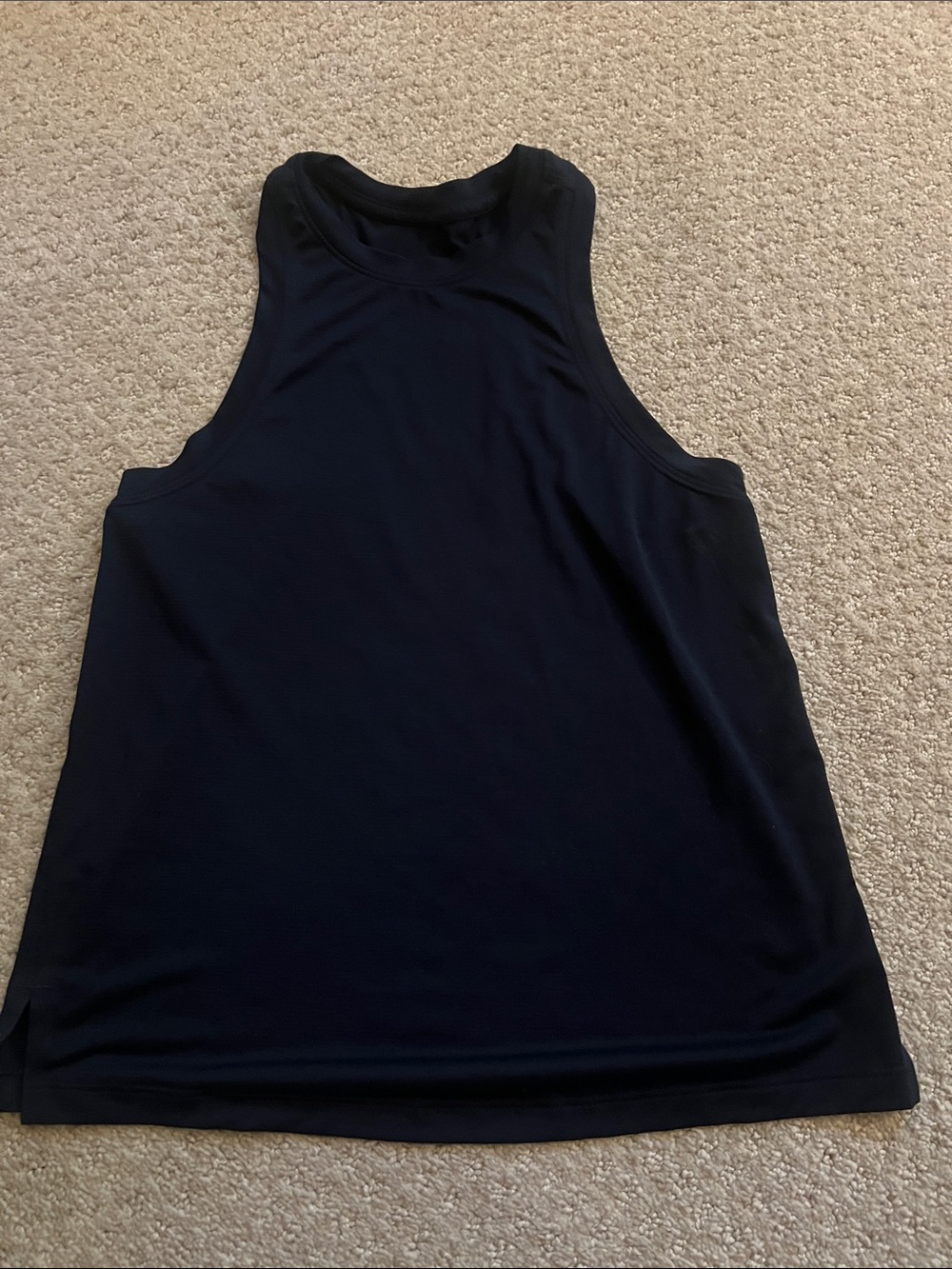 lululemon athletica Black High-Neck Racerback Tank